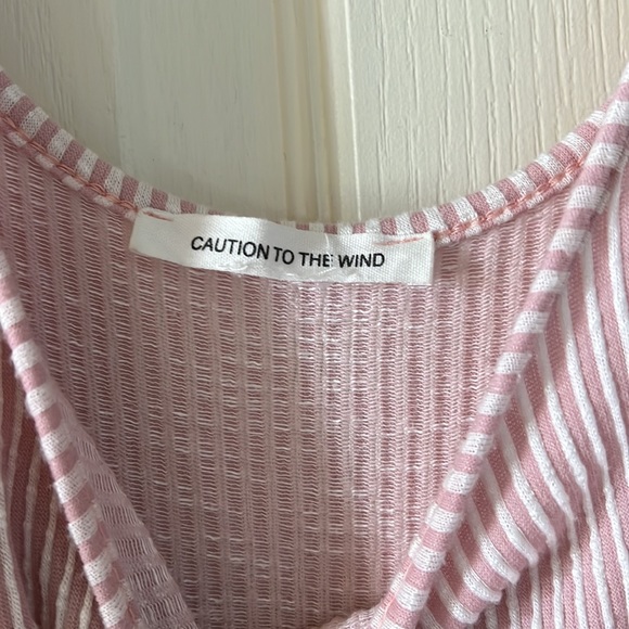 Candy Stripe Romper - Picture 3 of 4